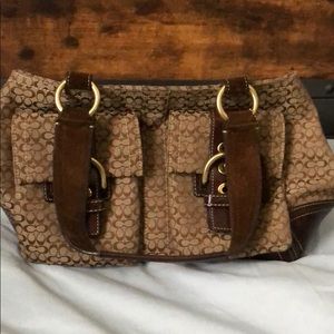 Coach purse with wallet